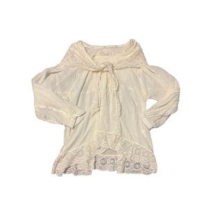 *+:｡.｡coquette style schoolgirl top｡.｡:+*